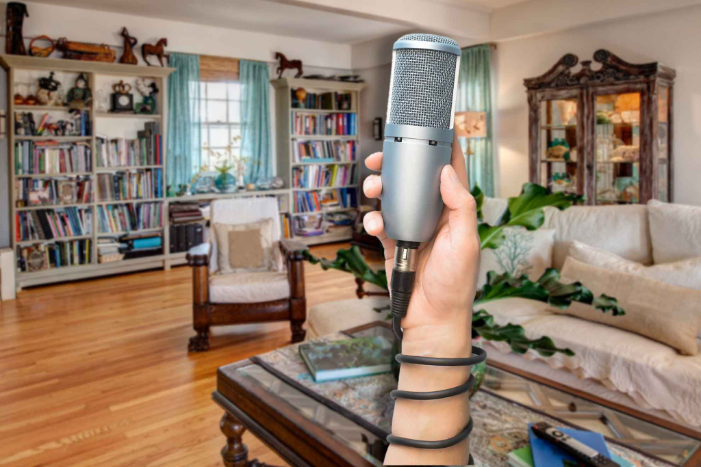 Tips om op een goedkope manier de akoestiek in jouw kamer te verbeteren en hem om te bouwen tot podcast homestudio.